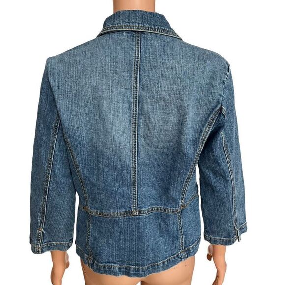 Simply Blue denim jean jacket size L - Picture 3 of 7